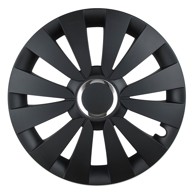 LEOPLAST Poklopac kotača čelične felge SKY 14", crna mat